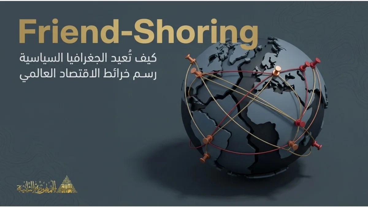 "Friend-Shoring" كيف تعيد الجغرافيا السياسية رسم خرائط الاقتصاد