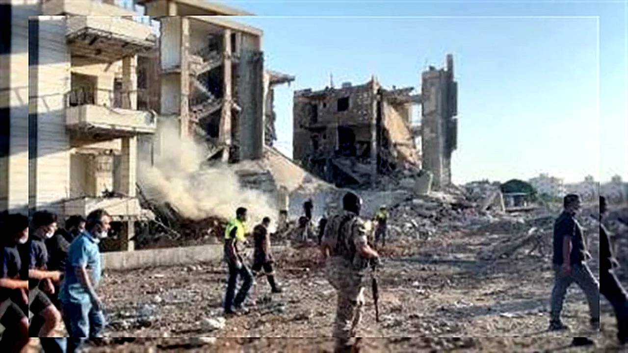إصابات بينهم أطفال مشاهد من قصف إسرائيلي على قطاع غزة تؤدي