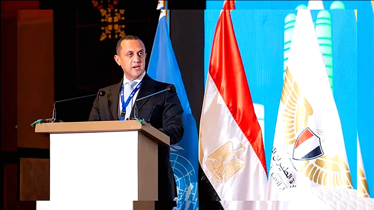 أيمن عرب يدير جلسة «مطارات في عالم متغير» بندوة الإيكاو للمطارات الخضراء بالقاهرة