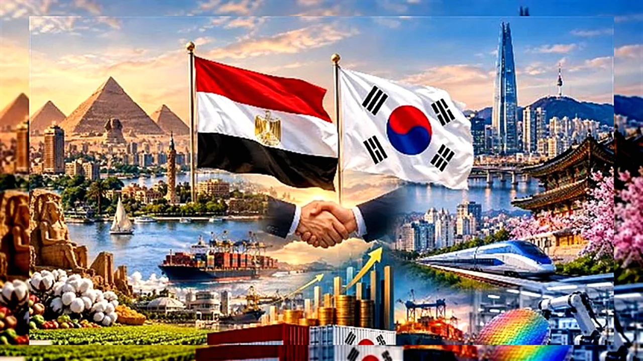 المحلل السياسي محمد تطوير العلاقات المصرية الكورية اقتصاديا