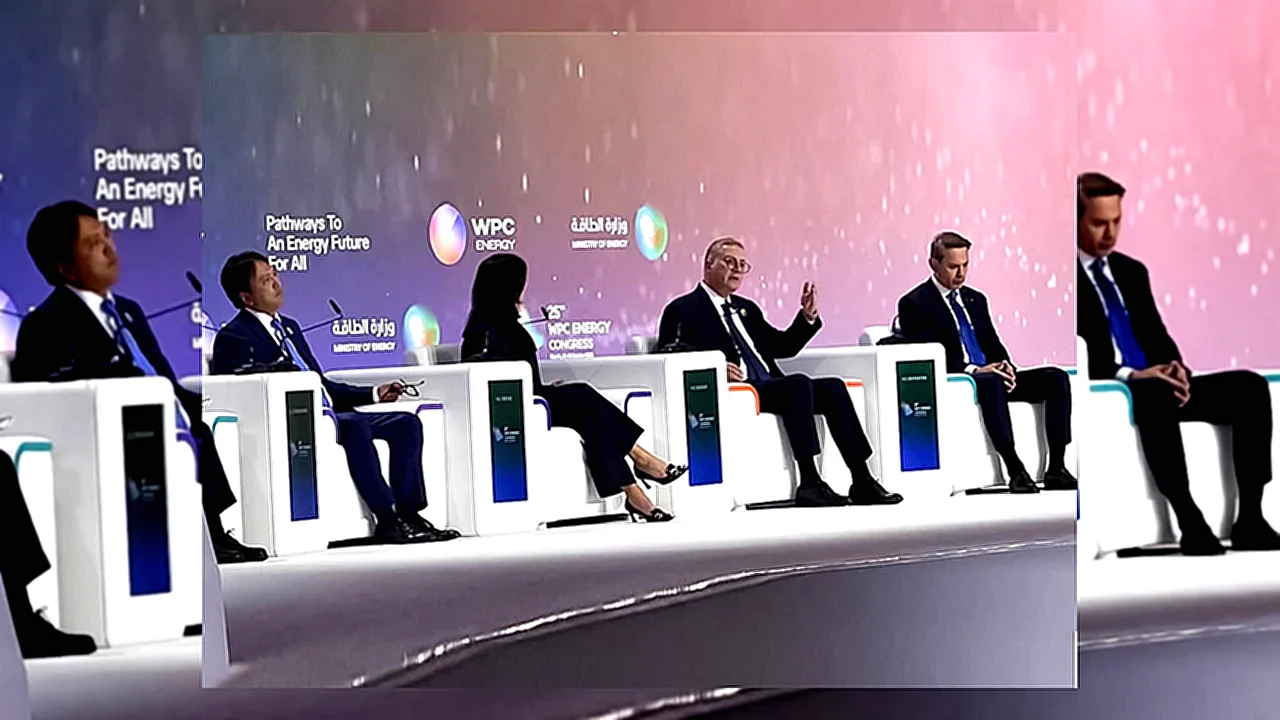 تأمين إمدادات الطاقة وزير البترول يتحدث حول في مؤتمر الرياض