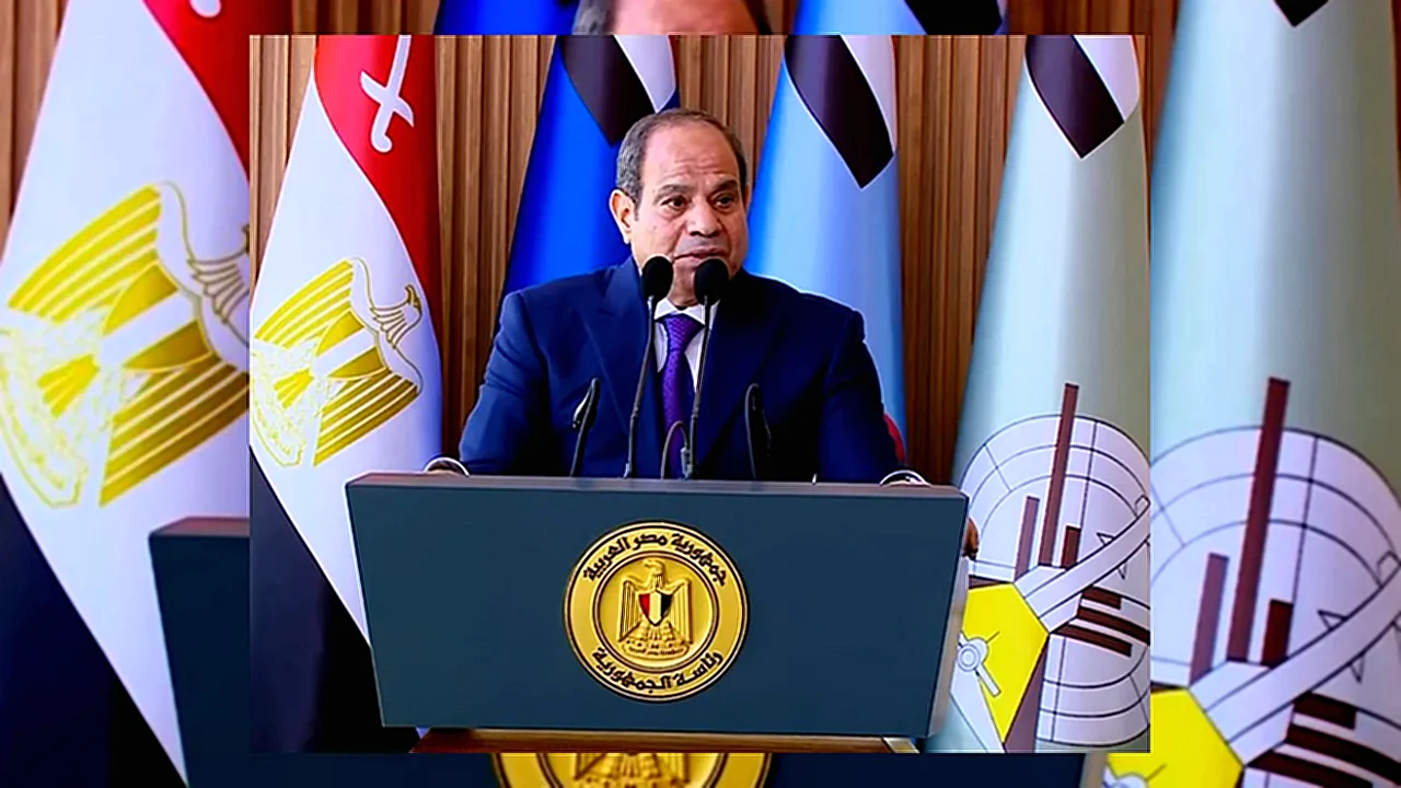 قوة الجيوش لا الرئيس السيسي يلقي كلمته حول معايير بناء قوة