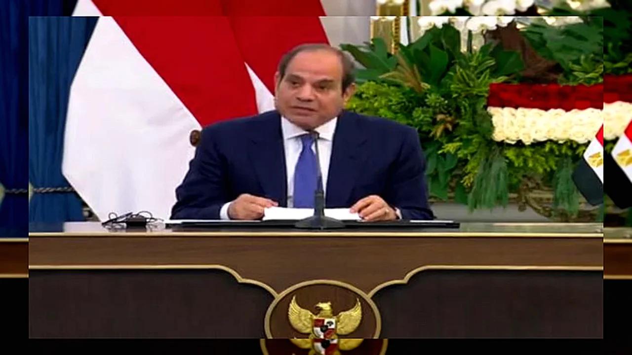 مصر ترفض الإضرار الرئيس السيسي يتحدث عن رفض الإضرار بأمنها