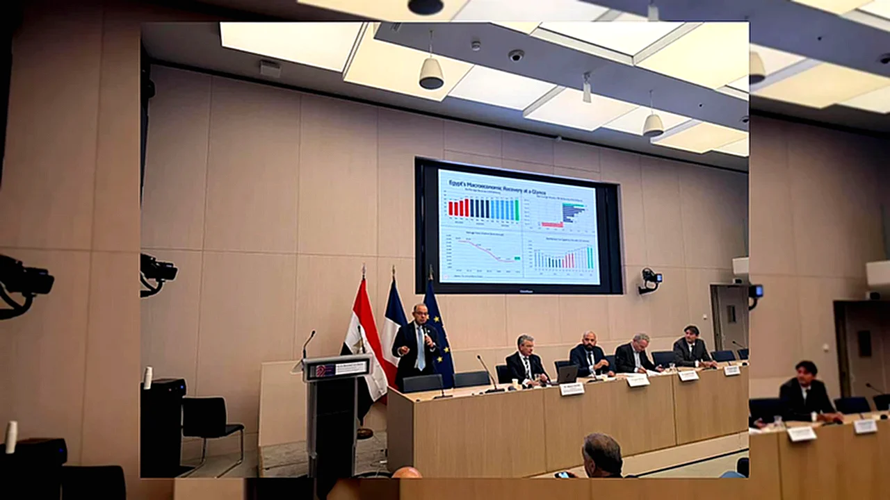 وزير الاستثمار الاقتصاد المصري يطلع شركات فرنسية على
